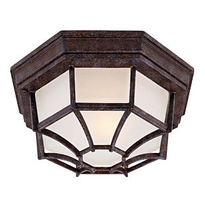 Savoy House Exterior Collections 1 Light Outdoor Ceiling Light in Rustic Bronze