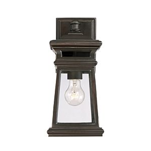 Savoy House Taylor 1 Light Outdoor Wall Lantern in English Bronze with Gold