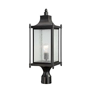 Savoy House Dunnmore 1 Light Outdoor Post Lantern in Black