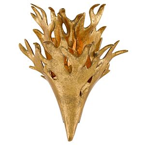 Currey & Company 19 Inch Formby Wall Sconce in Gold Leaf