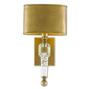 Lindau 1-Light Wall Sconce in Antique Brass