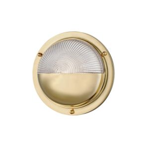 Hudson Valley Hughes Wall Sconce in Aged Brass