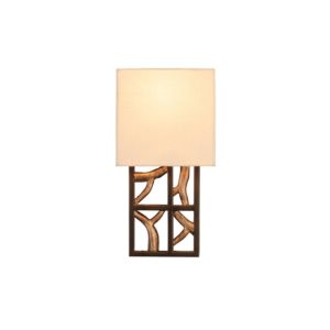 Kalco Hudson 13 Inch Wall Sconce in Bronze Gold