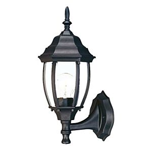 Wexford 1-Light Wall Sconce in Matte Black