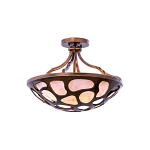 Gramercy Ceiling Light in Copper Patina