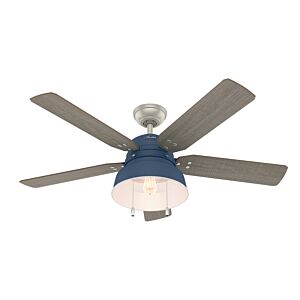Mill Valley 1-Light 52" Ceiling Fan in Indigo Blue