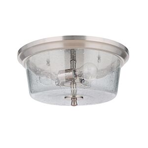 Craftmade Tyler 3 Light 15 Inch Ceiling Light in Brushed Polished Nickel