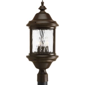 Ashmore 3-Light Post Lantern in Antique Bronze