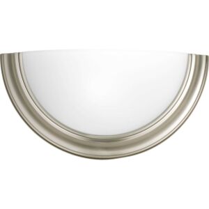 Eclipse 1-Light Wall Sconce in Brushed Nickel