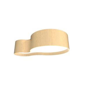 Organic LED Ceiling Mount in Maple
