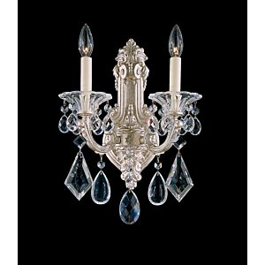 La Scala 2-Light Wall Sconce in Etruscan Gold