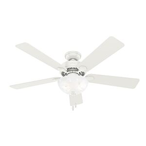 Swanson 2-Light 52" Ceiling Fan in Fresh White