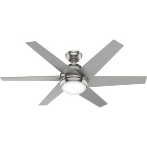 Sotto 2-Light 52" Ceiling Fan in Brushed Nickel
