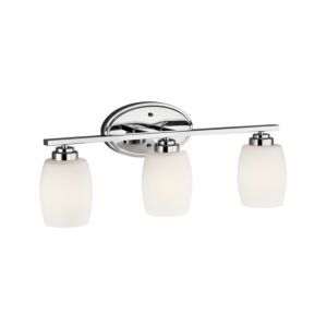 Eileen 3-Light LED Bathroom Vanity Light in Chrome
