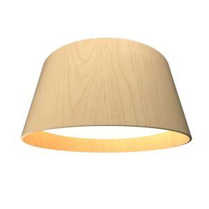 Conical LED Ceiling Mount in Maple