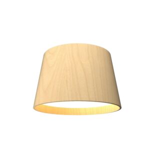 Conical LED Ceiling Mount in Maple