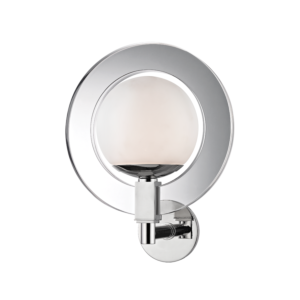  Caswell Wall Sconce in Polished Nickel