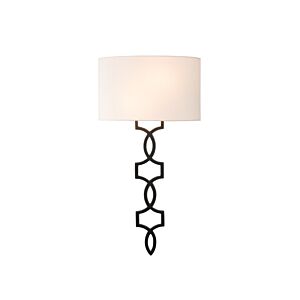 Chateau 2-Light Wall Sconce in Heirloom Bronze