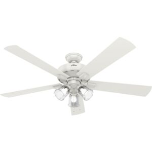 Crestfield 3-Light 60" Ceiling Fan in Fresh White