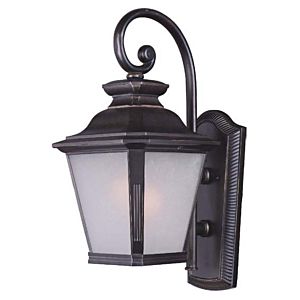 Maxim Knoxville 23.75 Inch LED Outdoor Frosted Seedy Wall Mount in Bronze