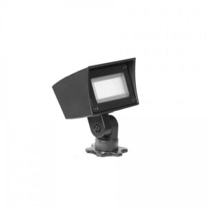 5121 1-Light LED Landscape Wall Wash Light in Black with Aluminum