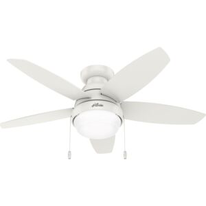 Lilliana 2-Light 44" Ceiling Fan in Fresh White