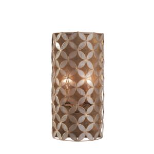 Maurelle 2-Light Wall Sconce in Oxidized Gold Leaf