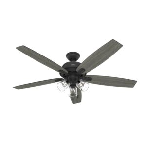 Dondra 3-Light 60" Ceiling Fan in Matte Black