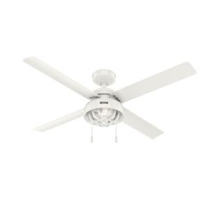 Spring Mill 2-Light 52" Ceiling Fan in Fresh White