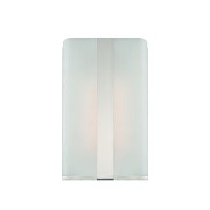 Urban LED Wall Sconce in Satin Platinum