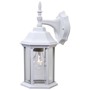 Craftsman 2 1-Light Wall Sconce in Textured White