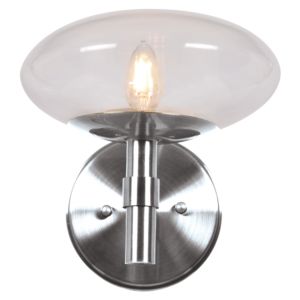 Access Grand 9 Inch Wall Sconce in Brushed Steel