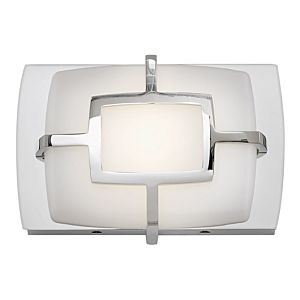 Sisley  LED Bathroom Wall Sconce in Polished Nickel