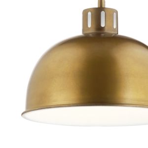 Zailey Pendant in Natural Brass