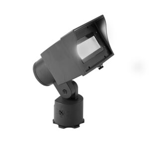 5221 1-Light LED Landscape Wall Wash Light in Black with Aluminum