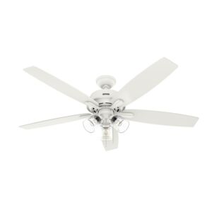 Dondra 3-Light 60" Ceiling Fan in Matte White
