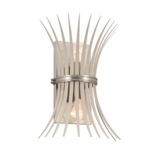 Baile 2-Light Wall Sconce in Brushed Nickel