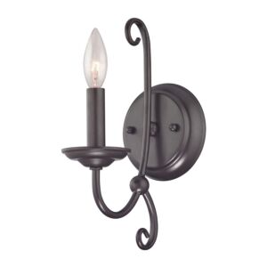 Williamsport 1-Light Wall Sconce in Oil Rubbed Bronze
