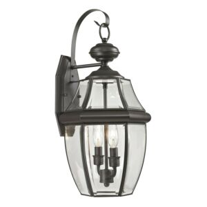 Ashford 2-Light Outdoor Wall Sconce in Oil Rubbed Bronze