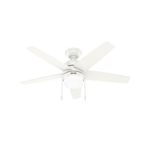 Bardot 2-Light 44" Ceiling Fan in Fresh White