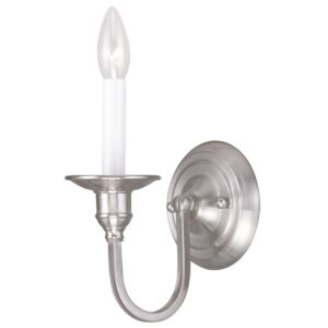 Cranford 1-Light Wall Sconce in Brushed Nickel