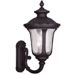 Oxford 3-Light Outdoor Wall Lantern in Bronze