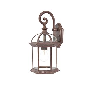 Dover 1-Light Wall Sconce in Burled Walnut