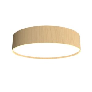 Cylindrical LED Ceiling Mount in Maple
