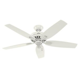 Hunter Newsome 52 Inch Indoor Ceiling Fan in Fresh White
