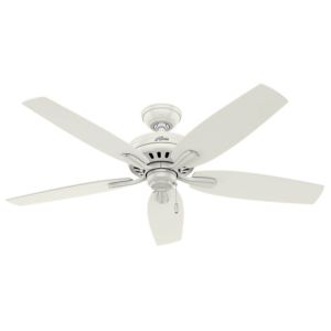 Hunter Newsome 52 Inch Indoor/Outdoor Ceiling Fan in Fresh White