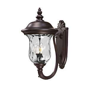 Z-Lite Armstrong 2-Light Outdoor Wall Sconce In Bronze
