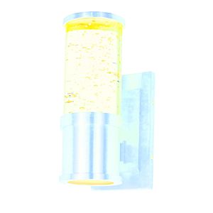 Pillar 2-Light Outdoor Clear Wall Sconce