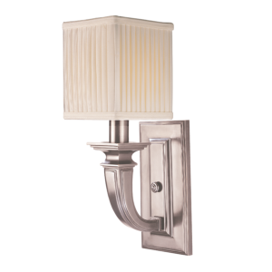 Hudson Valley Phoenicia 15 Inch Wall Sconce in Historical Nickel