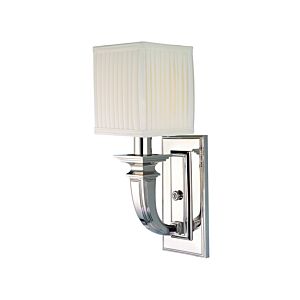 Hudson Valley Phoenicia 15 Inch Wall Sconce in Polished Nickel